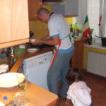 Gianni aus dem Restaurant Da Bercau Piemont in meiner HH Küche
