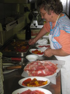 Rezept italienische Vorspeise Peperoni con salsa di tonno