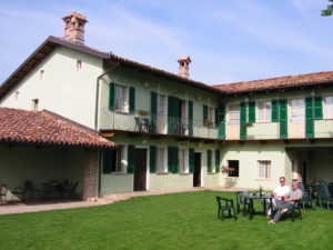 umgebautes altes Bauernhaus Unterkunft Ca San Ponzio im Piemonte