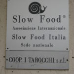 Adresse der Slow Food Zentrale in Bra Piemonte