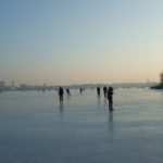 zugefrorene Alster Hamburg Januar2010 