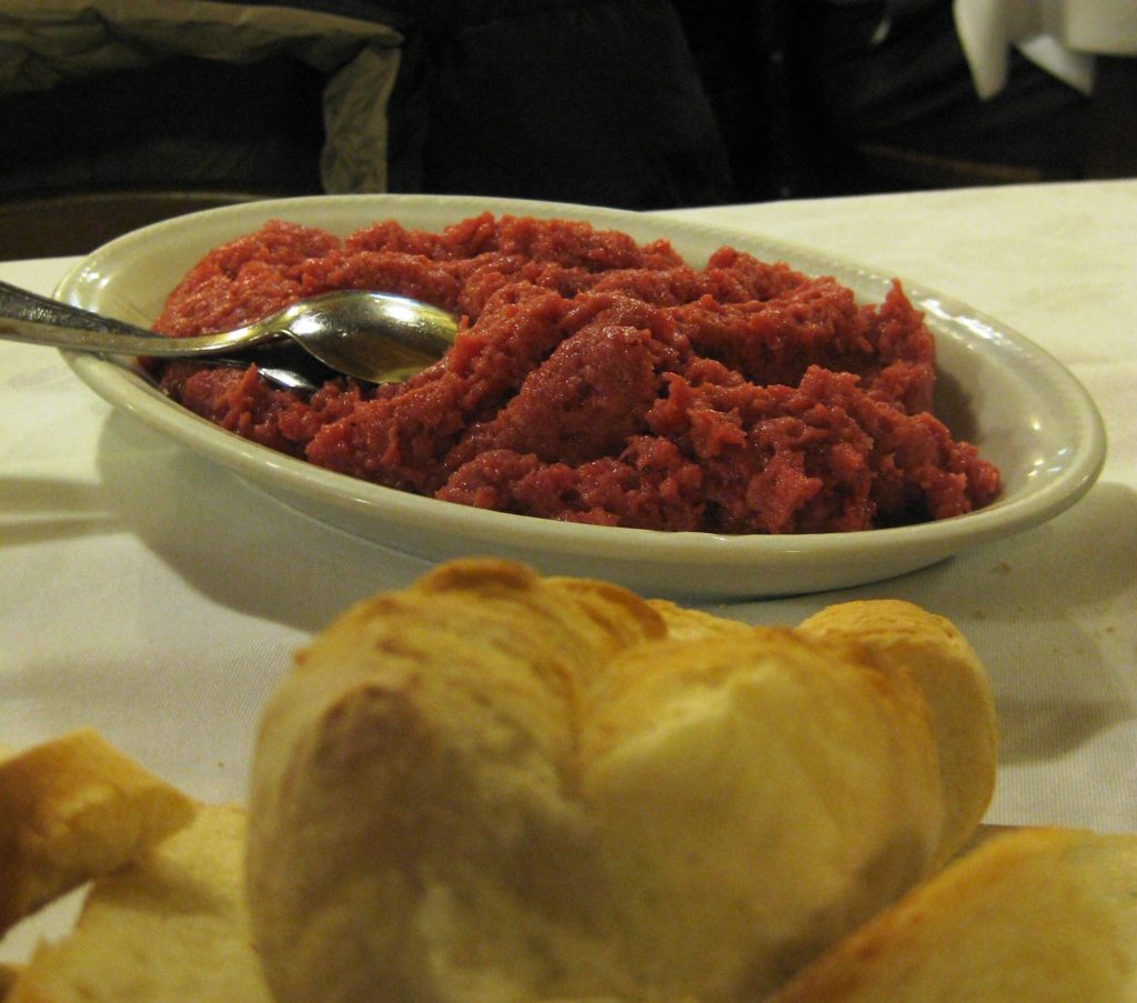 Traditionelles italienisches Weihnachtsessen Weihnachten im Piemont